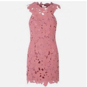 Glamorous open back, lace applique Dress